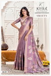 Sweety By Kiyra Simmer Silk Saree Wholesale Clothing Suppliers In India
